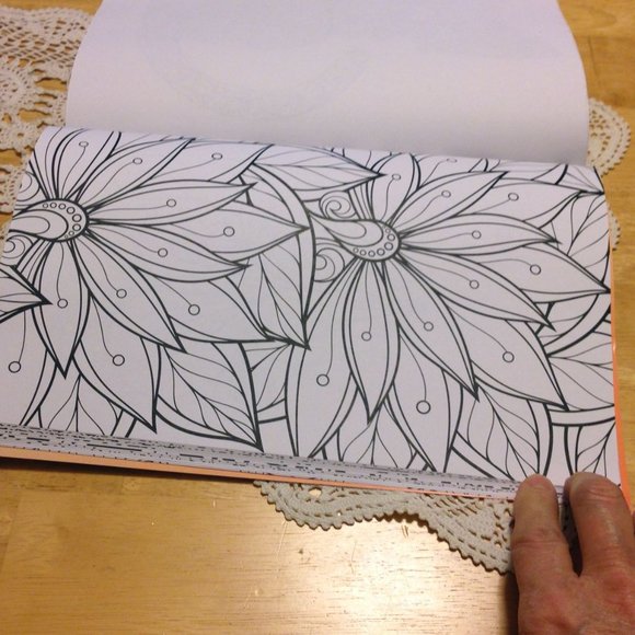 Adult Coloring Book - Peaceful Patterns - Picture 10 of 10